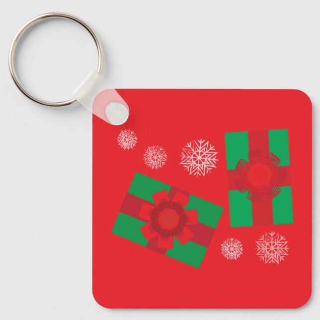 Llavero Regalos de Navidad (Anverso)