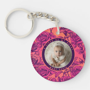Llavero Regalos de Navidad Intemporales Para Ella Foto Ros