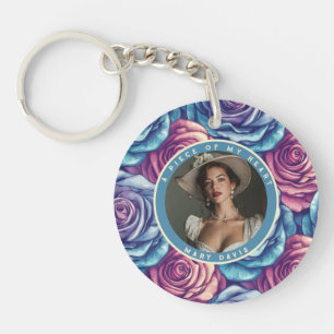 Llavero Regalos de Navidad Intemporales Para Esposa Floral