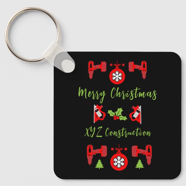 Llavero Regalos de Navidad para Mejoras del Hogar (Anverso)