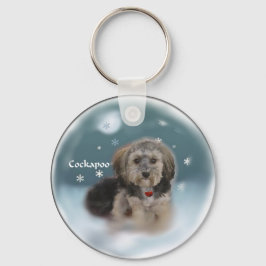 Llavero Regalos de Navidades de Cockapoo