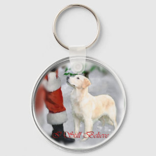 Llavero Regalos de Navidades de Golden Retriever