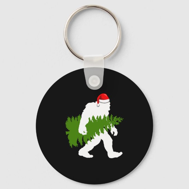 Llavero Regalos de Navidades divertidos de BigFoot Santa C (Anverso)