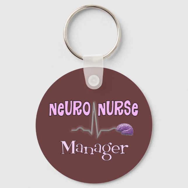 Llavero Regalos de Neuro Nurse Nurse Manager (Anverso)