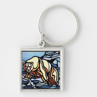 Llavero Regalos de oso tribal de la cadena de arte de las 