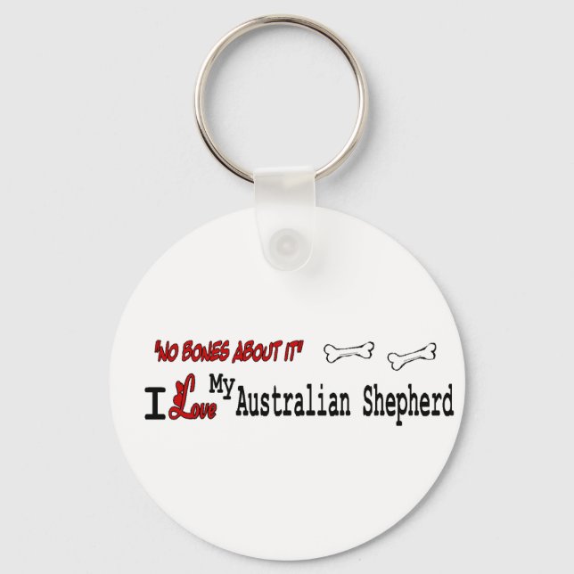 Llavero Regalos de pastores australianos (Anverso)