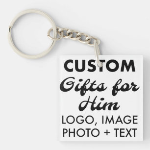 Llavero Regalos de Personalizado de Keychain acrílico cuad