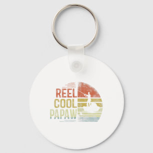 Llavero Regalos de pesca de Papaw geniales Carrete Cumplea
