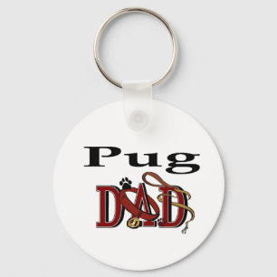 Llavero Regalos de Pug Dad