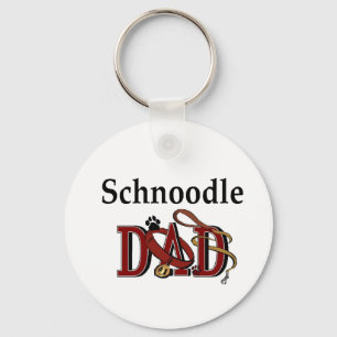 Llavero Regalos de Schnoodle Dad