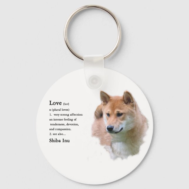Llavero Regalos de Shiba Inu (Anverso)