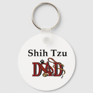 Llavero Regalos de Shih Tzu Dad