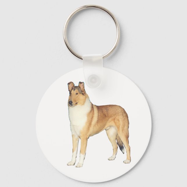 Llavero Regalos de Smooth Collie (Anverso)