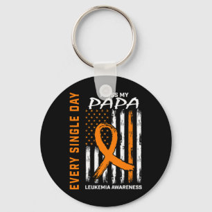 Llavero Regalos de solidaridad pérdida de papá Naranja Leu