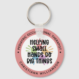 Llavero Regalos de terapeuta ocupacional pediátrico person
