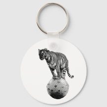 Regalos de tigres de circo de época