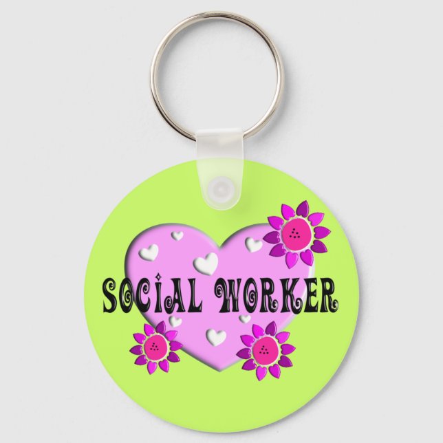 Llavero Regalos de trabajadores sociales (Anverso)