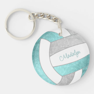 Llavero regalos de voleibol de cintura gris