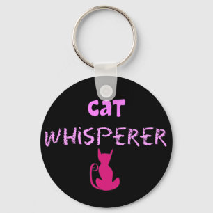 Llavero "Regalos del amante del gato del Whisperer del