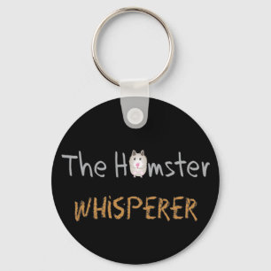 Llavero Regalos del amante del hámster "el Whisperer del