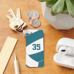 Llavero regalos del equipo de atletas de voleibol menores