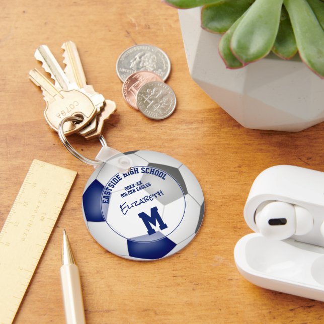 Llavero regalos deportivos de la selección de fútbol gris  (Escritorio )