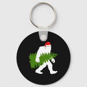 Llavero Regalos Divertidos de Navidad de BigFoot Santa Cla