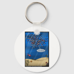 Llavero Regalos Divertidos de Vacaciones de Pesca Camiseta