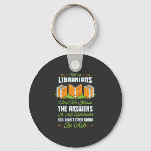 Llavero Regalos divertidos para bibliotecarios
