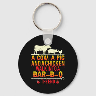 Llavero Regalos divertidos para maestro ahumador de carne