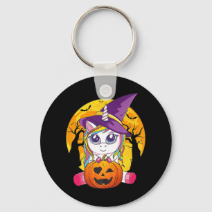 Llavero Regalos divertidos retro de Halloween Chica de uni