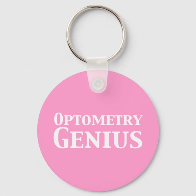 Llavero Regalos Geniales de Optometría (Anverso)