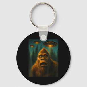 Llavero Regalos Hombres Bigfoot Sasquatch Alien Ovni Noche