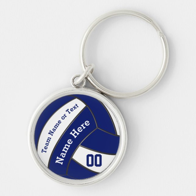 Llavero Regalos mayores para los jugadores de voleibol, (Frente)