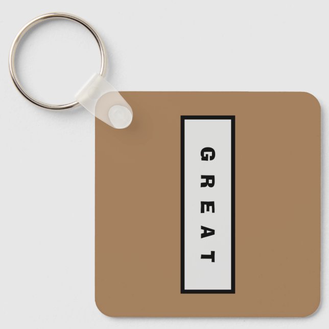 Llavero Regalos: Menos de 25$ Atractivo Autoridad® GRAN (Anverso)