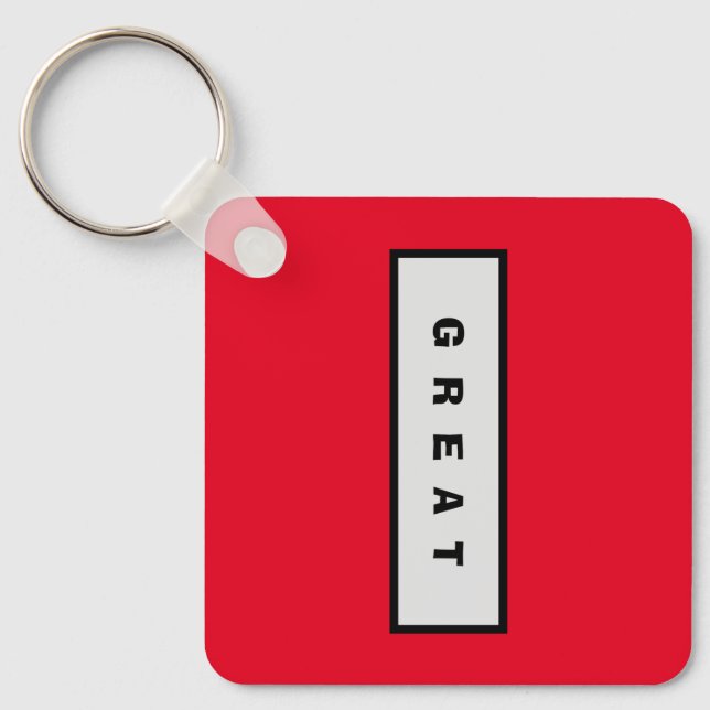 Llavero Regalos: Menos de 25$ Atractivo Autoridad® GRAN (Anverso)