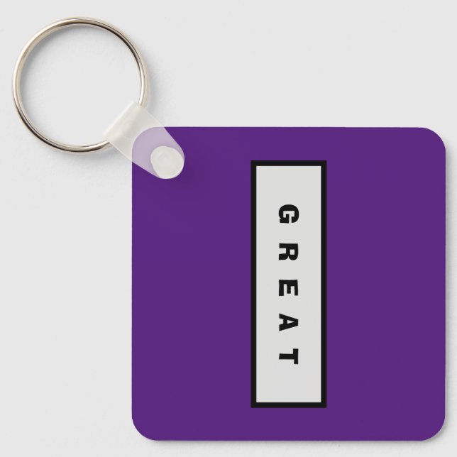 Llavero Regalos: Menos de 25$ Atractivo Autoridad® GRAN (Anverso)