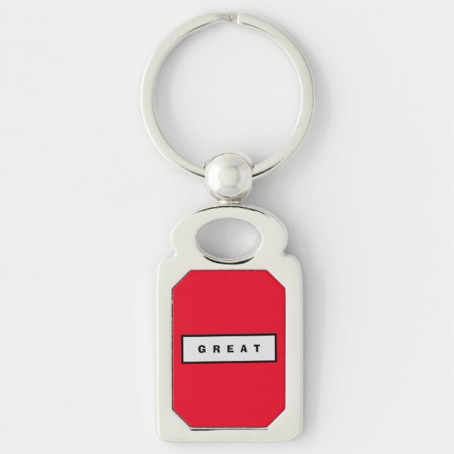 Llavero Regalos: Menos de 75$ Accessories Authority® GREAT (Anverso)