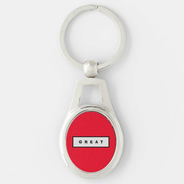 Llavero Regalos: Menos de 75$ Accessories Authority® GREAT (Anverso)