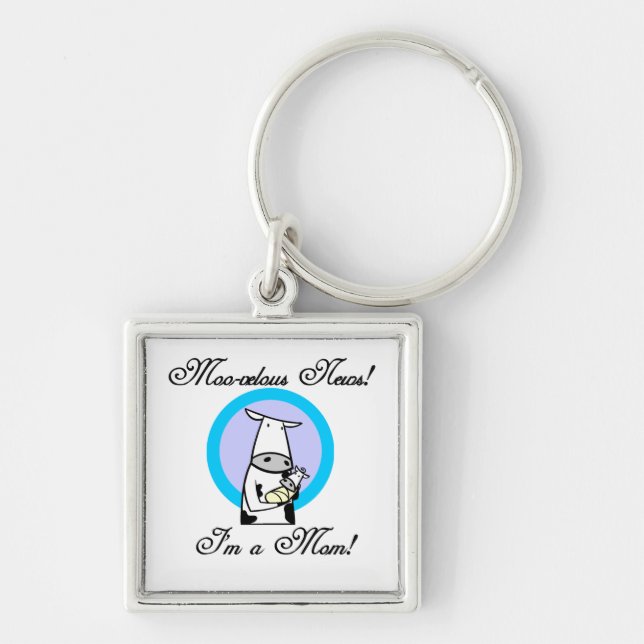 Llavero Regalos Moo-velous New Mom (Frente)