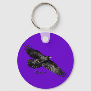 Llavero Regalos para amantes de cuervos y aves