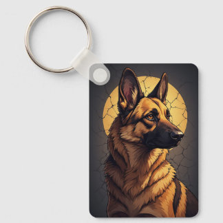 Llavero 🦴 Regalos para amantes de Pastor Alemán 🦴