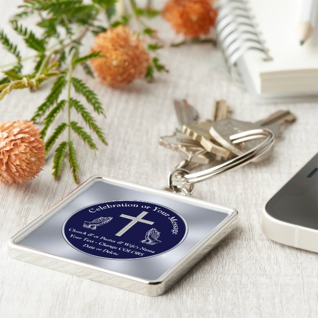 Llavero Regalos para el Día de Apreciación del Pastor, per (Lado)