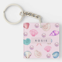 Regalos personalizados con monograma de conchas ma