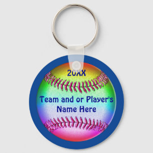 Llavero Regalos personalizados de equipo de Softball BARAT