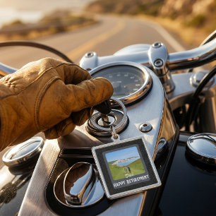 Llavero Regalos Personalizados de Jubilación de Motociclet