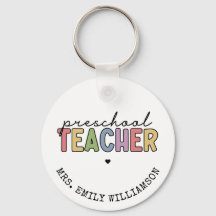 Regalos personalizados de profesores de preescolar