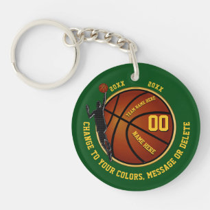 Llavero Regalos personalizados del equipo de baloncesto en