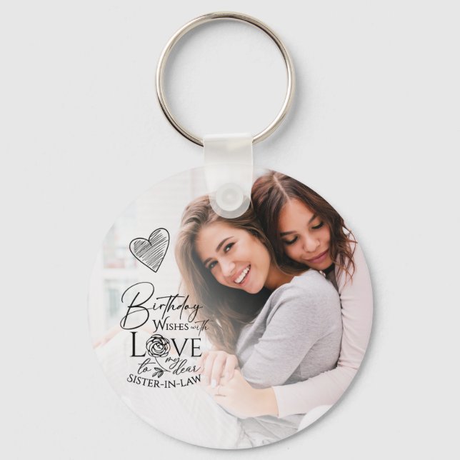 Llavero Regalos Personalizados para Cuñada (Anverso)