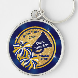 Llavero Regalos personalizados para un curandero, azul, or